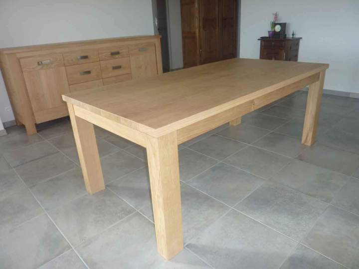 Création table en bois Nord Aveyron
